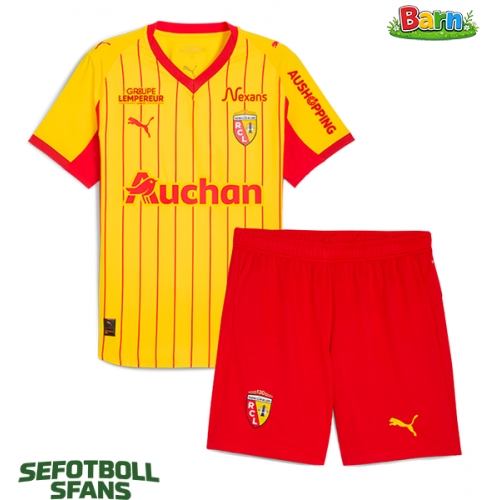 RC Lens Hemmaställ Barn 2025-26 Kortärmad (+ Korta byxor)